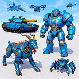 Goat Robot Car Game:Robot Game