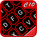 Red Neon Keyboard