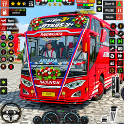 Bus Driving Euro Coach Bus