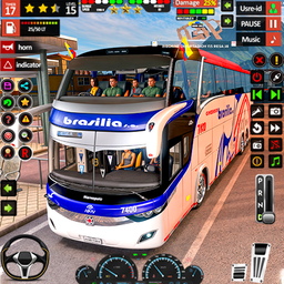 Euro Bus Games 3D Bus Driving