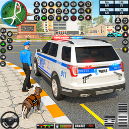 Police Cop Car Driving Game 3D