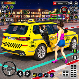 Car Driving Taxi Simulator