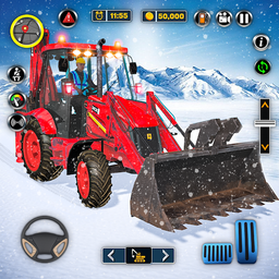 Real JCB Snow Excavator 3D