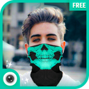 Cagoule Mask Half Face - Ghost Mask Photo Editor