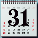 Calendar 2025: Simple Calendar
