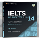 کتاب آموزش Cambridge IELTS 14 جنرال