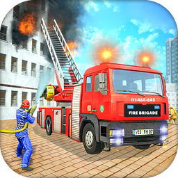 Firefighter Truck Simulator 3D: Rescue Emergency