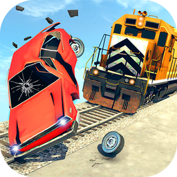 Train Vs Car Crash: Racing Games 2019