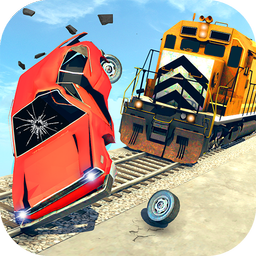 Train Vs Car Crash: Racing Games 2019