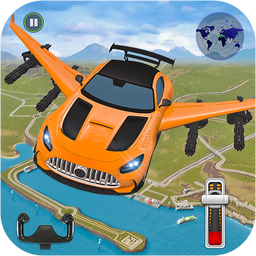 Flying Car Shooting- Ultimate Car Flying Game