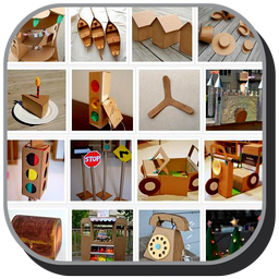 Cardboard crafts deals