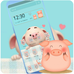 Cartoon Lovely Piggy Theme