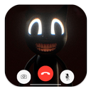 Scary Cartoon Cat Fake Chat And Video Call