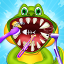 Jungle Animal Dentist Game