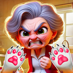 Angry Gran VS Naughty Cat Sim