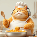 Funny AI Cat