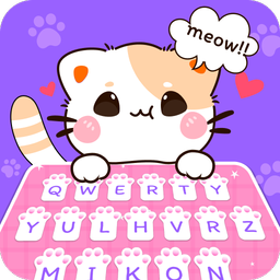 Cat Keyboard - Cute Kitty Skin