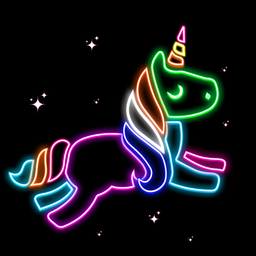 Neon Draw - Glow Doodle Art