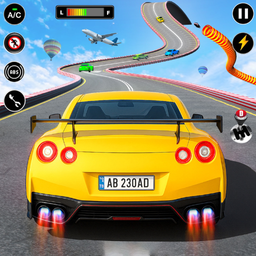 GT Car Stunt Game - Mega Ramp
