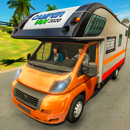 Caravan Driving Beach Resort: Drive RV Camper Van