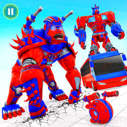 Gorilla Robot Bus Robot Car Game for Android - Download