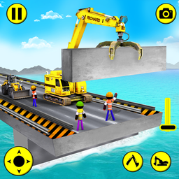 Stickman City Bridge Construction Simulator