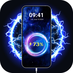 Battery Charging Animation 3D