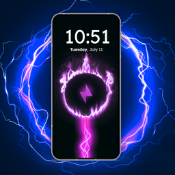 3D Battery Charging Animation