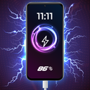 3D Battery Charging Animation