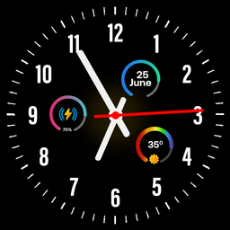 Smart Watch Neon Digital Clock