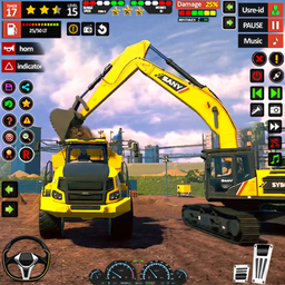 Real Jcb Sand Truck Game