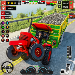 Cargo Tractor Driving Game 3d