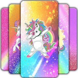Glitter Unicorn Wallpaper
