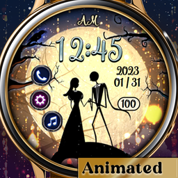 Lover In Dark Night -Watchface