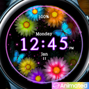 Neon Flower_Watchface