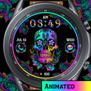 Colorful Skull_Watchface