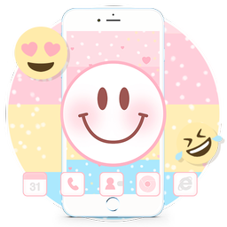 Colorful Smile Face Emoji Theme