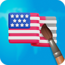 Coloring Book: Flag Painting