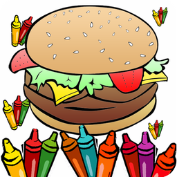 Food Coloring Pages