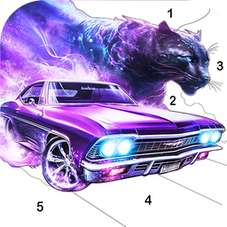 Cars, Transport Coloring Games