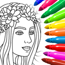 Coloring for girls and women