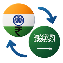 Indian rupee to Saudi riyal
