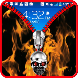 Zipper lock screen