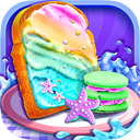 Mermaid Unicorn Cupcake Bakery Shop Cooking Game