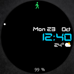 Digital Watch Face CRC080