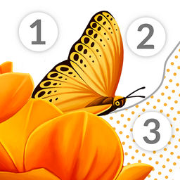 Paint by Number April Coloring