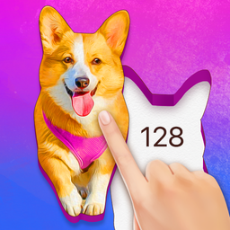 Jigsaw Puzzle By Number: April