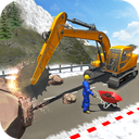 Stone Cutter Heavy Excavator Simulator 20