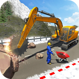 Stone Cutter Heavy Excavator Simulator 20