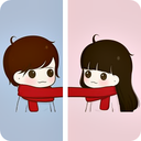 Cute Couple Love Wallpaper